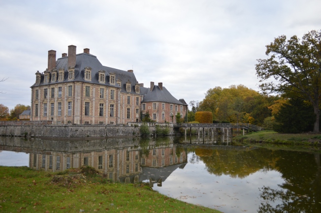 The view of the Château from the park